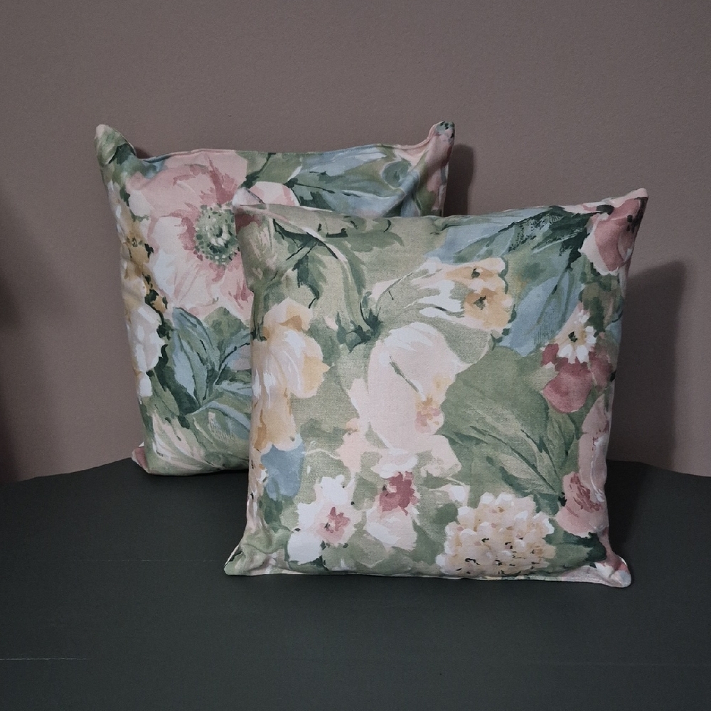 Floral Throw Pillows